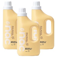 nac nac 全酵抗病毒PLUS嬰童全家洗衣精, 3個, 1.5L