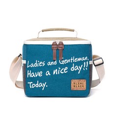 BLANC BLACK New Dave 保冷袋, 藍色, 6L