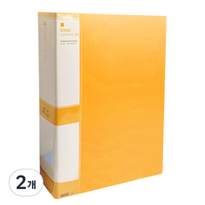 투코비 도노 클리어화일 A4 100매, 2개, 오렌지