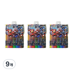 漫威復仇者色鉛筆, 12 種顏色, 9個