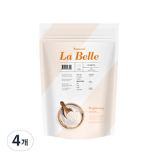 엘모르 네츄럴 라벨르 모델링 마스크팩 브라이트닝 1000g, 1개입, 4개