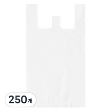 에스디 손잡이 봉투 백색, 10L, 250개