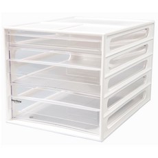 Livinbox DD-1221桌上型資料櫃, 白色