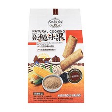 大地穀萊寶 五寶糙米果, 180g, 1袋