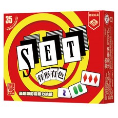 BROADWAY 栢龍 有形有色 SET 神奇形色牌 繁體中文版 6歲以上 1人以上, 1盒, Multicolor