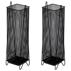 簡約方形網格雨傘架 M, 2個, 單一顏色