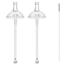 soonsooa 孩童優質替換重力球吸管補充裝 2入組, 單色, 1組