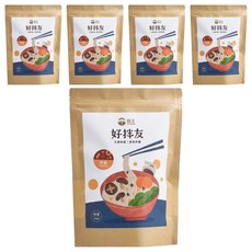 菇王 好拌友 炸醬方便包 10入, 添加青梅汁 濃郁不油膩 素食可用, 280g, 5袋