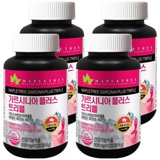 MAPLETREE 藤黃果綜合纖活錠, 112顆, 4罐