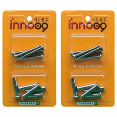 Innotime 傢俱用組裝螺栓5入 + 螺帽5入組 NIT809, 2套