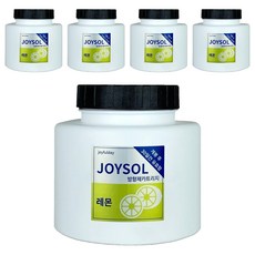 joyfulday 芳香劑補充蕊芯 大, 240g, 5個, 水果/熱帶水果香, 檸檬