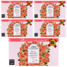 1802 LE CHATELARD 烘衣柔軟香氛去靜電紙 牡丹花束 含法國草本精油 持續濃郁豐富花香, 120張, 5盒