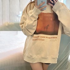 休閒實拍照片寬鬆柔軟孕婦長袖大學T