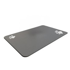 Pastel Pet 寵物防滑防水餐墊 灰色 1個