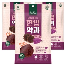 ARK 강아지 한입약과 간식, 자색고구마, 80g, 3개