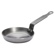 de Buyer 畢耶 原礦蜂蠟系列 法式單柄平底煎餅鍋 5612.12, 12cm, 1個