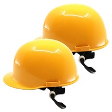 韓星安全 超輕量高級型安全帽 旋鈕式自動 HS-A904c, 黃色, 2個