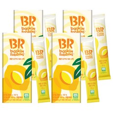 배스킨라빈스 오가닉 100 레몬즙 14p, 280g, 4개