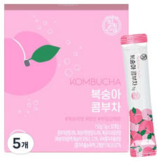 힐스랩 콤부차 복숭아, 5g, 30개입, 5개