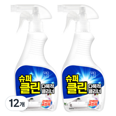 생활공식 슈퍼클린 다목적 클리너, 500ml, 12개
