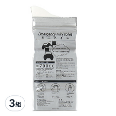 理享家 便攜式一次性應急尿袋/嘔吐袋 12個x3組 旅行尿袋 車用尿袋 孕婦尿袋, 3組