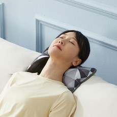 Comtia 鑽石花紋涼感頸枕, 混色