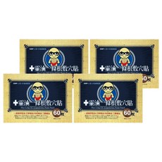十靈本舖 十靈油一條根敷穴貼, 60入, 4盒
