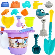 momsi 巨型水桶玩沙, 1套, 600g, 紫色