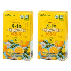 WHOLE Life 檸檬原汁隨身包 14條入, 280g, 2盒