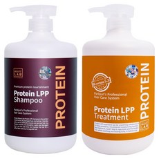 PARKJUN BEAUTY LAB LPP蛋白質洗髮精 1000ml+護髮素 1000ml, 1組
