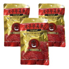 코주부 육포 ORIGINAL, 100g, 3개