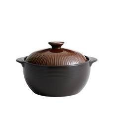 LIHAN 陶瓷雙耳砂鍋, 3號(16cm), 1入