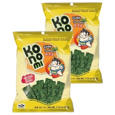 Konomi 相撲手 脆紫菜 山葵風味, 32g, 2包