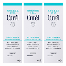 Curel 珂潤 潤浸保濕輕質卸妝油, 150ml, 3瓶