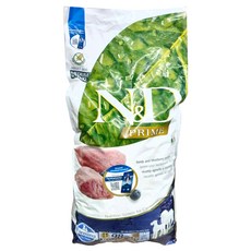 Farmina 法米納 全齡犬 天然頂級無穀系列 乾飼料 潔牙顆粒, GD7 羊肉 + 藍莓, 12kg, 1袋