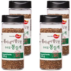 햇님마을 볶아내어 향긋한 우리집 국산 통들깨, 100g, 4개