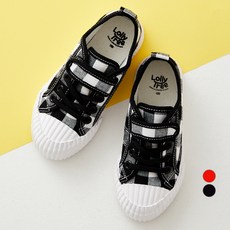 Lolly Tree 童款格紋帆布休閒鞋