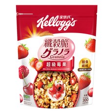 Kellogg's 家樂氏 纖穀脆 超級莓果, 300g, 1包