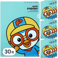 ICONIX Pororo L型文件夾 A4, 30個