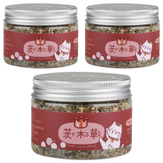 Catfeet 茨木草 特級貓薄荷 幫助磨爪 舒緩心情, 110ml, 3罐