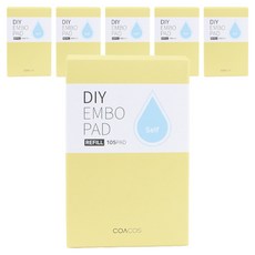 Coacos DIY Embo Pad Refill 6cm, 105入, 6個