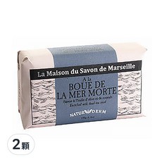 PURESENCE 樸香氛 法國馬賽皂之家 死海泥香氛精油面膜皂, 125g 清潔保養兩用, 2顆