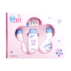 sebamed 施巴 嬰幼兒小四件禮盒 Set, 德國原裝進口, 溫和不刺激, 1組