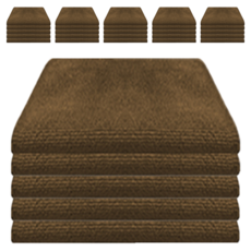 World Clean 多功能超細纖維抹布 棕色, 30個