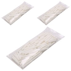 手柄美甲貼 100入, 白色的, 單品, 3個