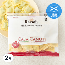 까사까누띠 라비올리 리코타 앤드 스피나치 (냉동), 300g, 2개