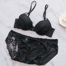 GLAM GONGGAM Queen 鋼圈內衣內褲 3件組