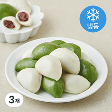 귀정떡방 모둠반달떡 (냉동), 500g, 3개, 1개입