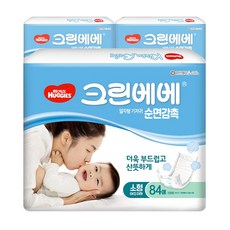 하기스 NEW 크린베베 일자형 기저귀 남여공용 소형, 소형(S), 252매