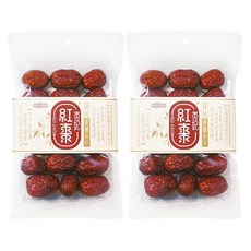 惠香食品 香妃紅棗, LV級 天然 超大, 皮薄 肉厚, 百果之王, 180g, 2包